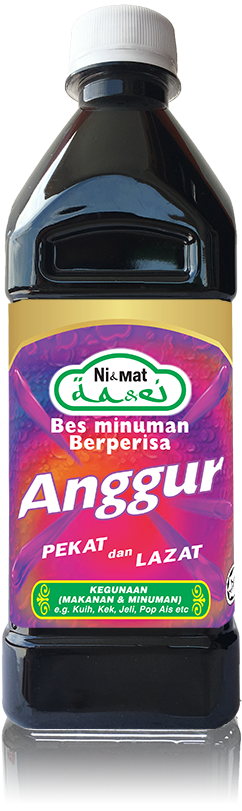 Ni&mat Bes Minuman Berperisa Anggur 454ml