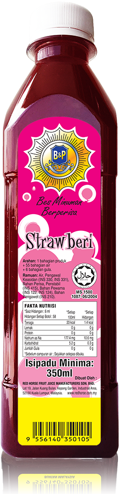 B&P Strawberry Flavor 350ml